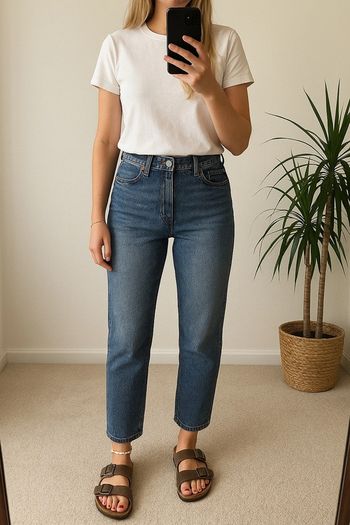 Jean Levi’s coupe droite 501® CT bleu moyen – Taille W25 L32 (34/36)