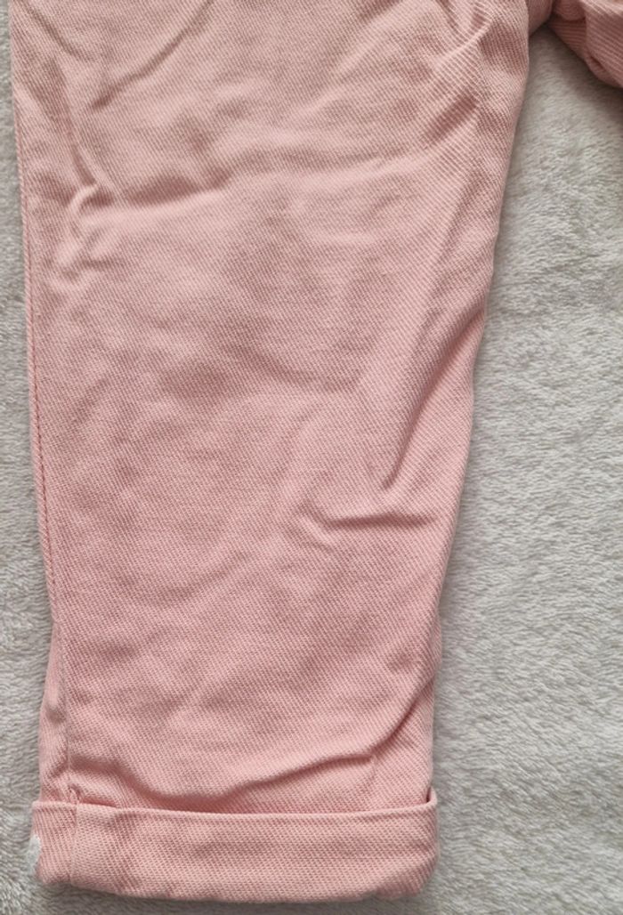 Ensemble blouse multicouleur + pantalon rose - 18M - Sergent Major (BE avec défauts) - photo numéro 8