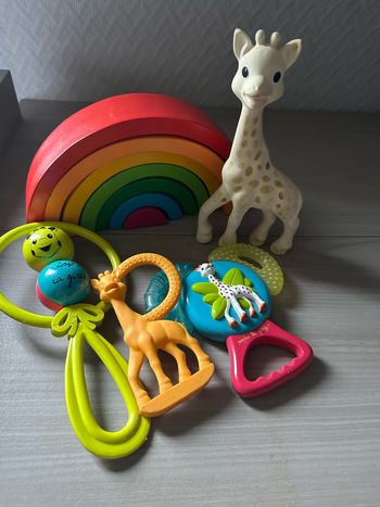Lot jouets d’éveil Sophie la girafe