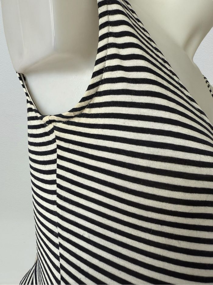 Jolie robe longue grossesse envie de fraise36/38 marinière - photo numéro 6