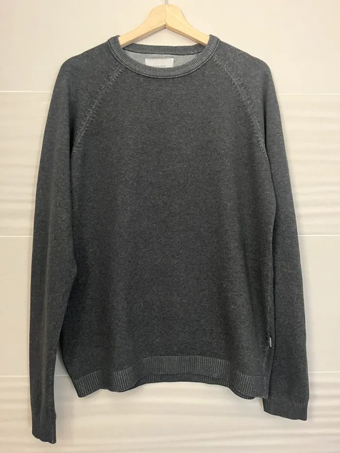 Pull Gris Homme - Jack & Jones - taille L - photo numéro 6