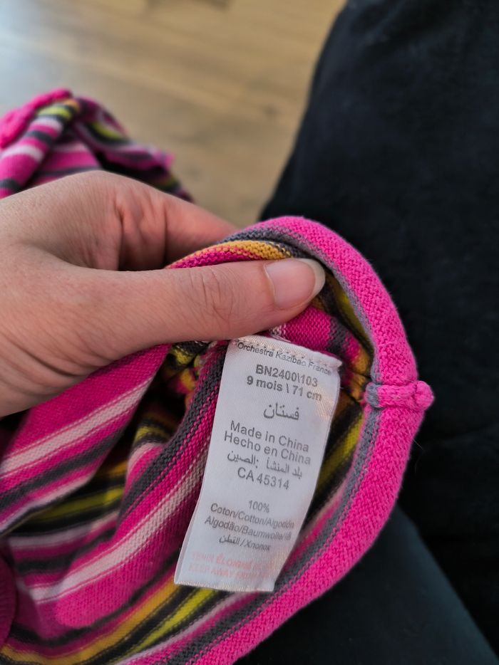 Robe manches courtes Orchestra 9 mois - photo numéro 4