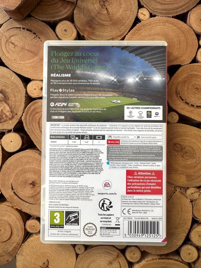 FC24 jeu switch boîte+cartouche - photo numéro 4