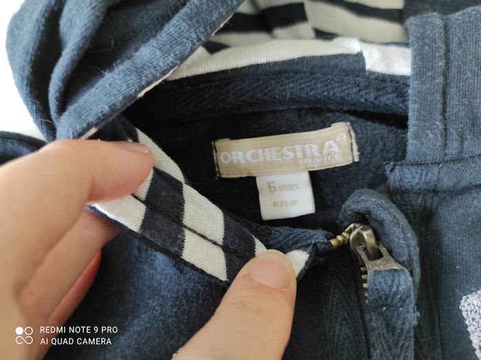 gilet orchestra 6mois tbe - photo numéro 3