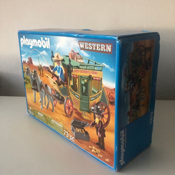 Playmobil Western diligence   neuf jamais ouvert