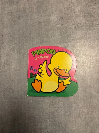 Livre cartonné, pinpon, le canard