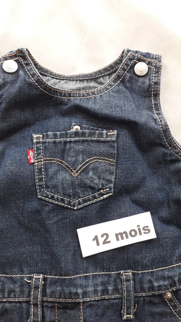 Robe en jean Levi's 12 mois - photo numéro 2