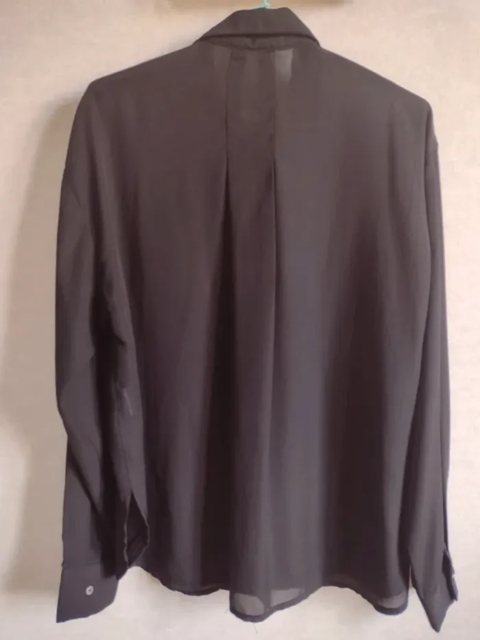 Blouse, chemise noire Cerise Blue - photo numéro 4