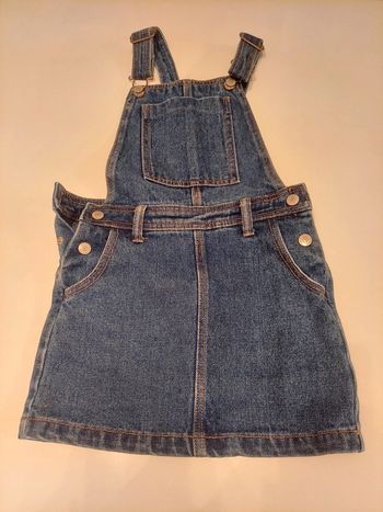 Robe salopette jean 6 ans