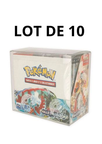 10 x Protection Semi rigide Display Pokémon Phœnix Shield NEUF