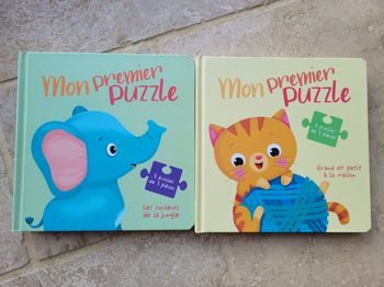 Lot de 2 livres puzzles