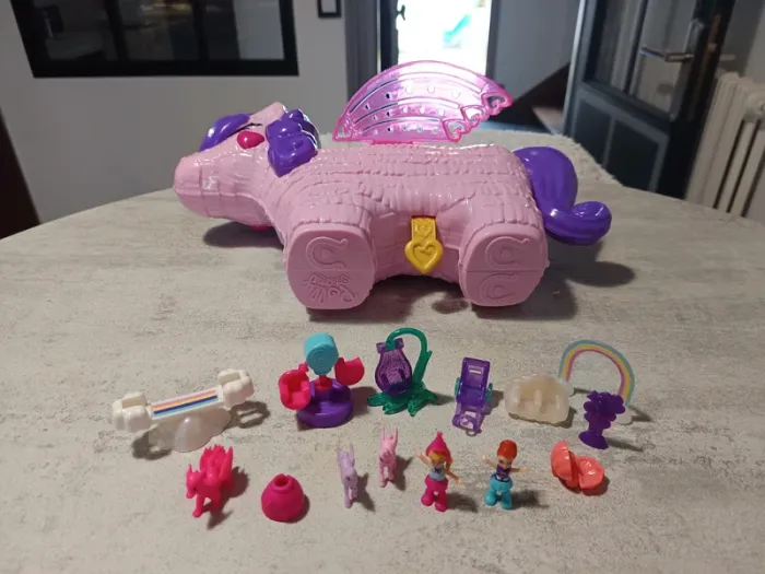 Vends Polly pocket licorne en fête. - photo numéro 12
