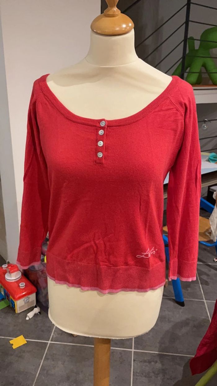 Magnifique pull Levis coton cachemire