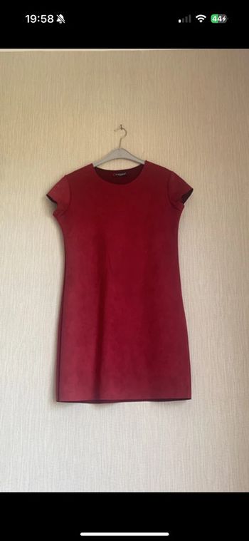 Robe bordeaux Esperance Taille unique
