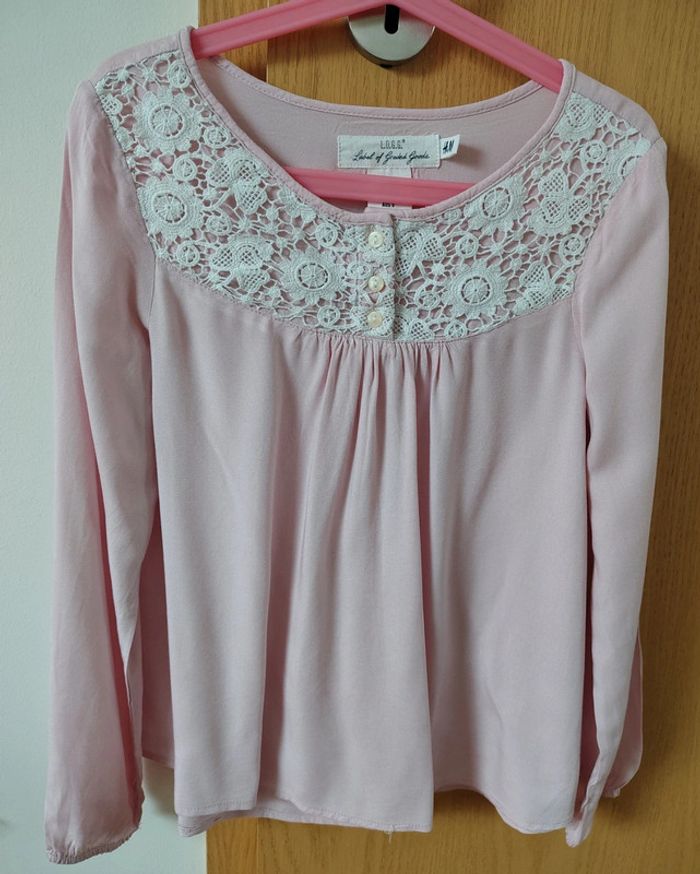 Blouse fille 8-9 ans