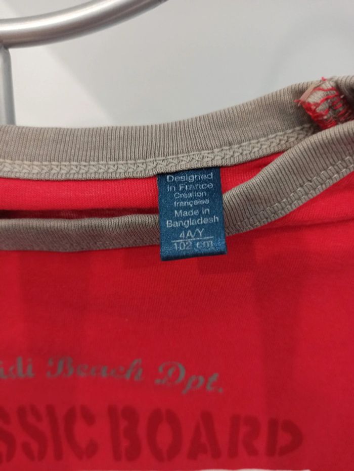 T-shirt Okaïdi 4 ans - photo numéro 2