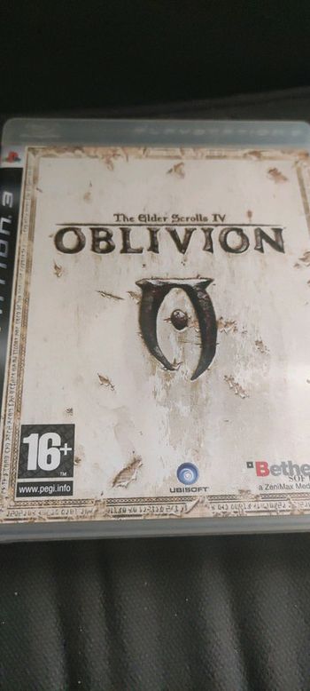 The elder scrolls IV Oblivion playstation 3