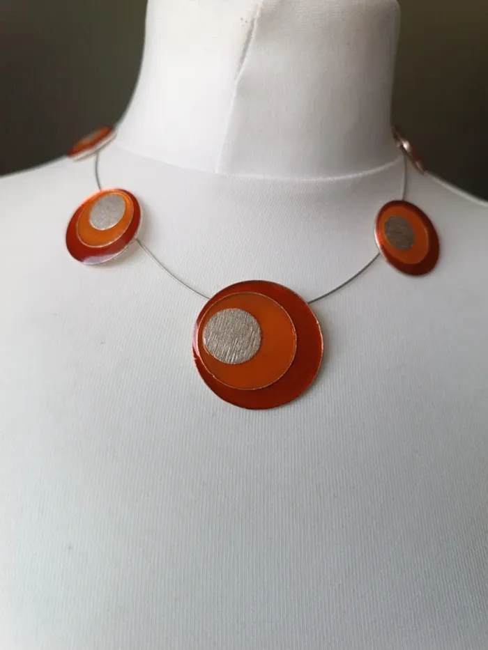 Collier émaux Armand Thiery - photo numéro 2