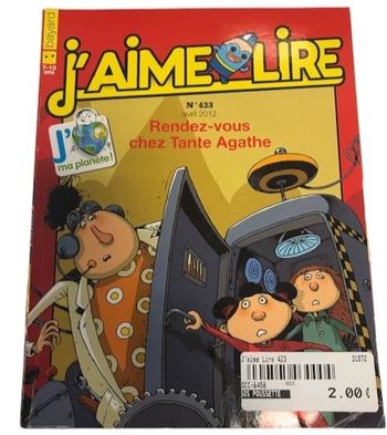 livre "j'aime lire rendez-vous chez Tante Agathe" - OCCASION