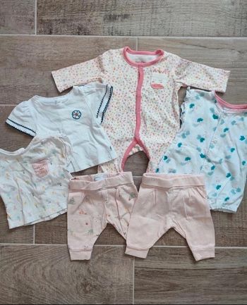 Vêtements bébé fille été 1 mois - TBE