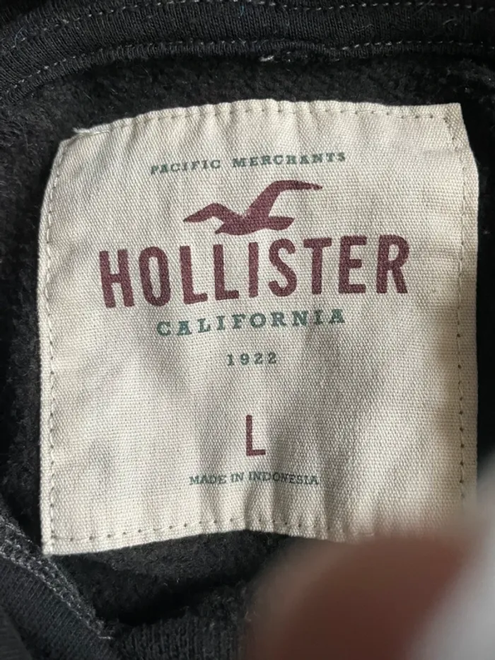 Sweat noir hollister - photo numéro 2