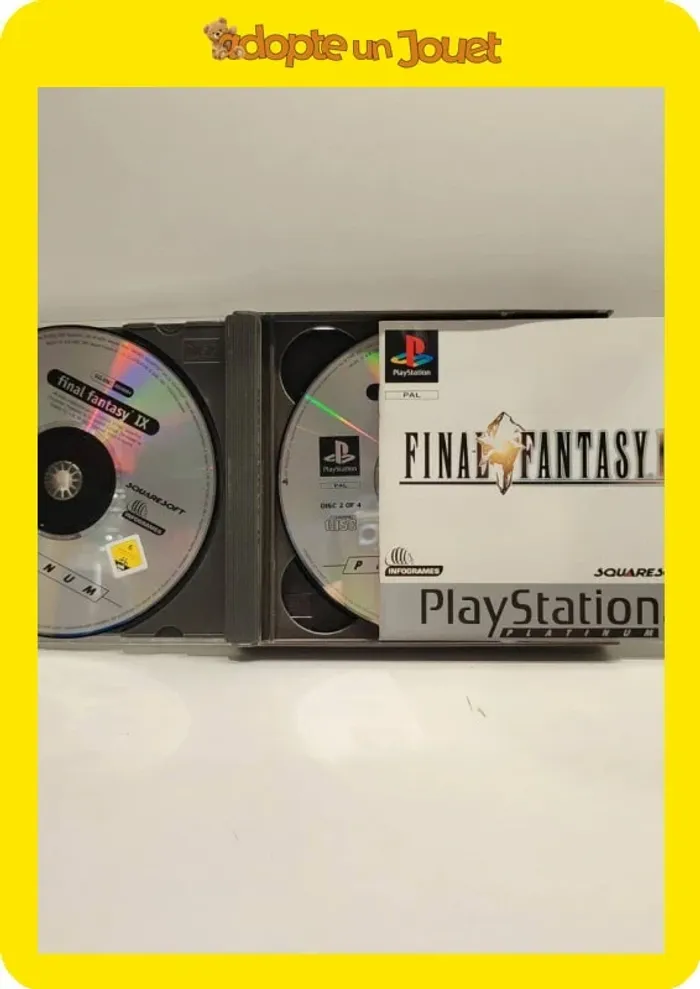 Jeu PS1 - Final Fantasy IX Platinium - German version - photo numéro 3