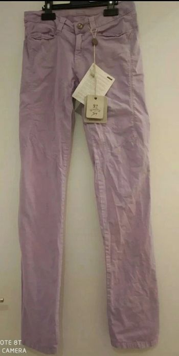 Pantalon femme lila