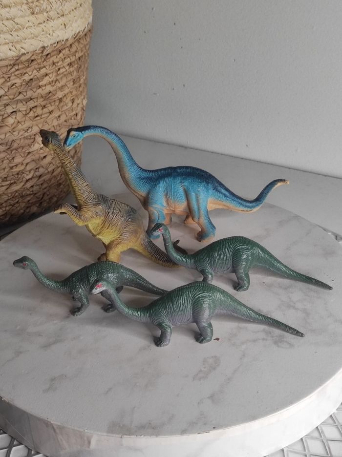 Lot dinosaures diplodocus - photo numéro 2