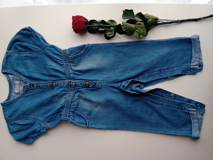 Combinaison en jean souple - photo numéro 5