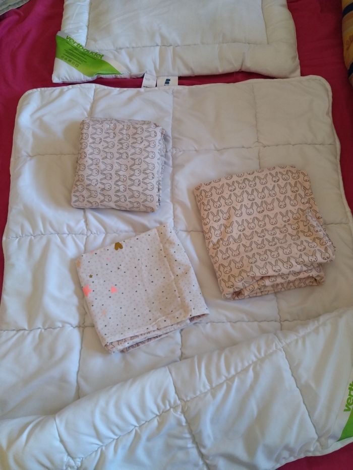 Ensemble de lit bébé vert baudet - photo numéro 6