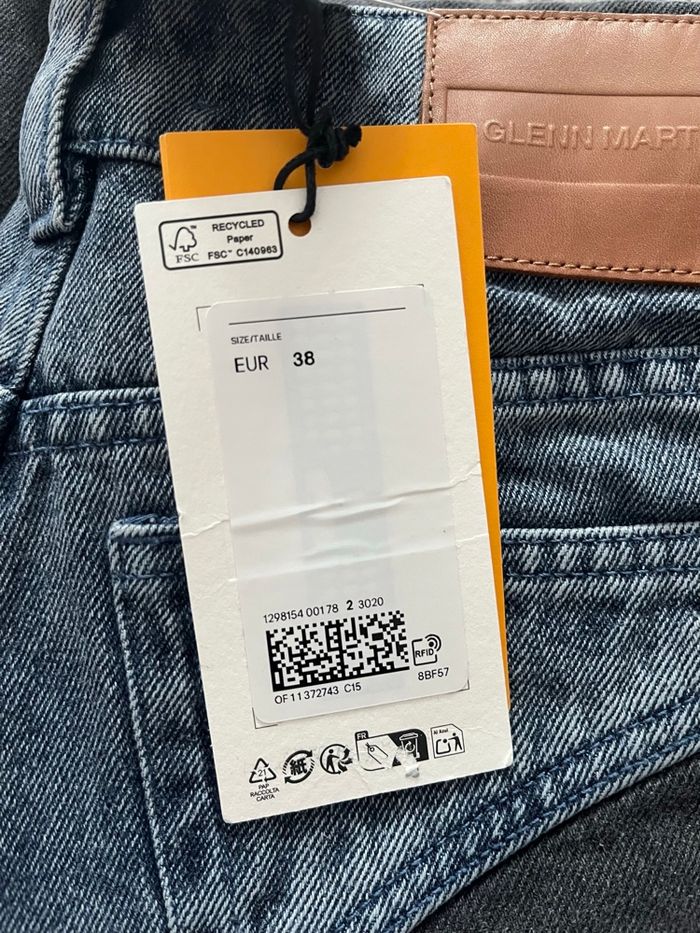 Jean Bicolore H&M x Glenn Martens - photo numéro 4