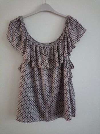 Blouse à volants