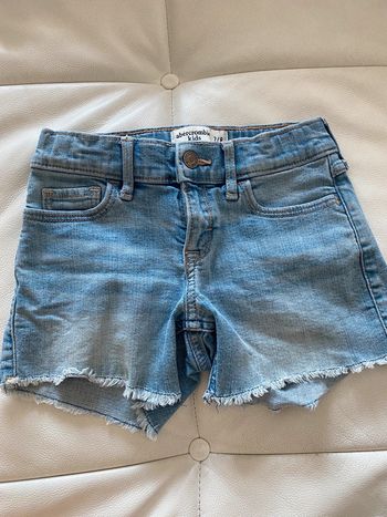 Short en jean Abercrombie 7-8 ans