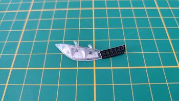 Phare avant droit pièce détachée miniature Burago Renault Megane Sport 1/18 1/18e 1/18ème #B52