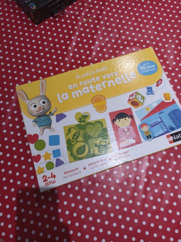 Jeu en route vers la maternelle