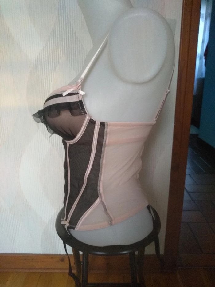 Corset sexy burlesque Soleil sucré 🩷 - photo numéro 9