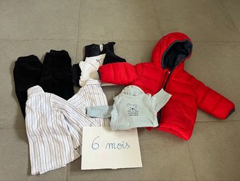 Lot vêtements garçon 6m