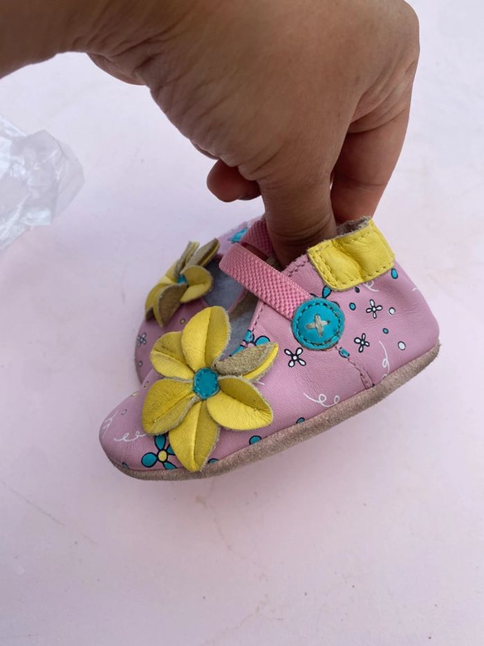 Chaussures chaussures souple cuir - photo numéro 3