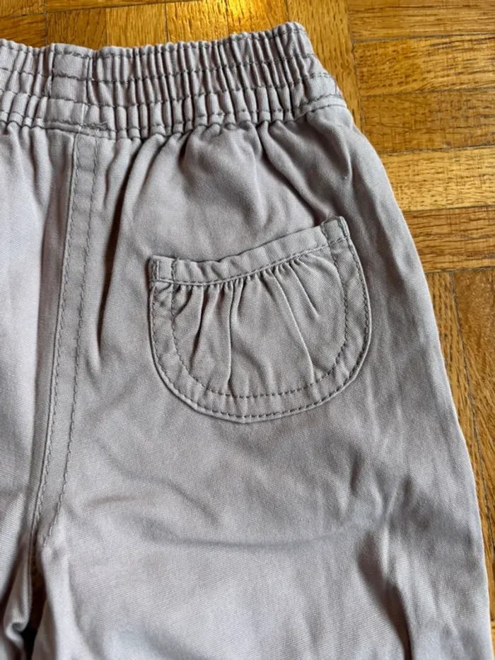 Pantalon taupe DPAM 3 mois parfait état - photo numéro 5