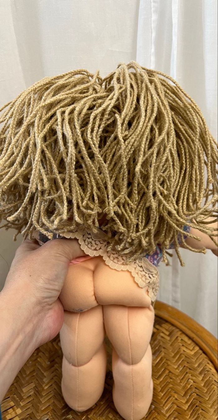 Poupée  patapouf vintage 90s - photo numéro 3