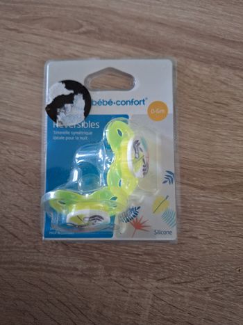 Tétines bébé confort 0/6 mois 