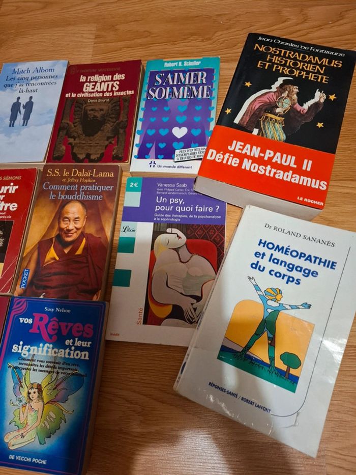 Lot de livres ésotériques spirituels 5 euros les 2 au choix - photo numéro 2