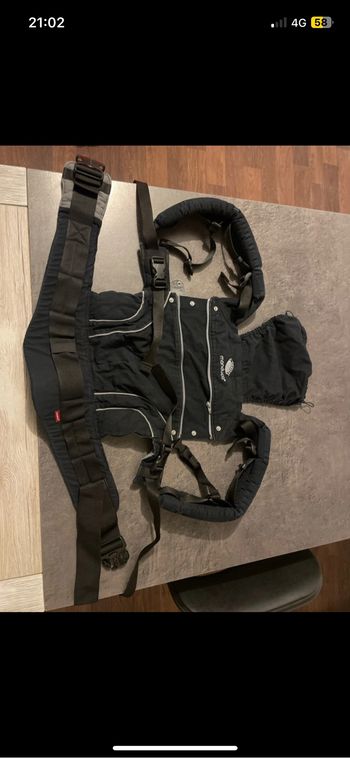 Porte-bébé Manduca Blackline
