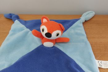 Doudou plat renard Auzou