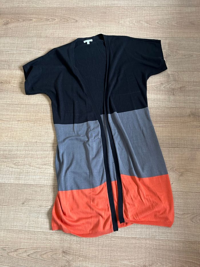 Robe pull avec cardigan à manches courtes 123 taille 38/40 TBE - photo numéro 8