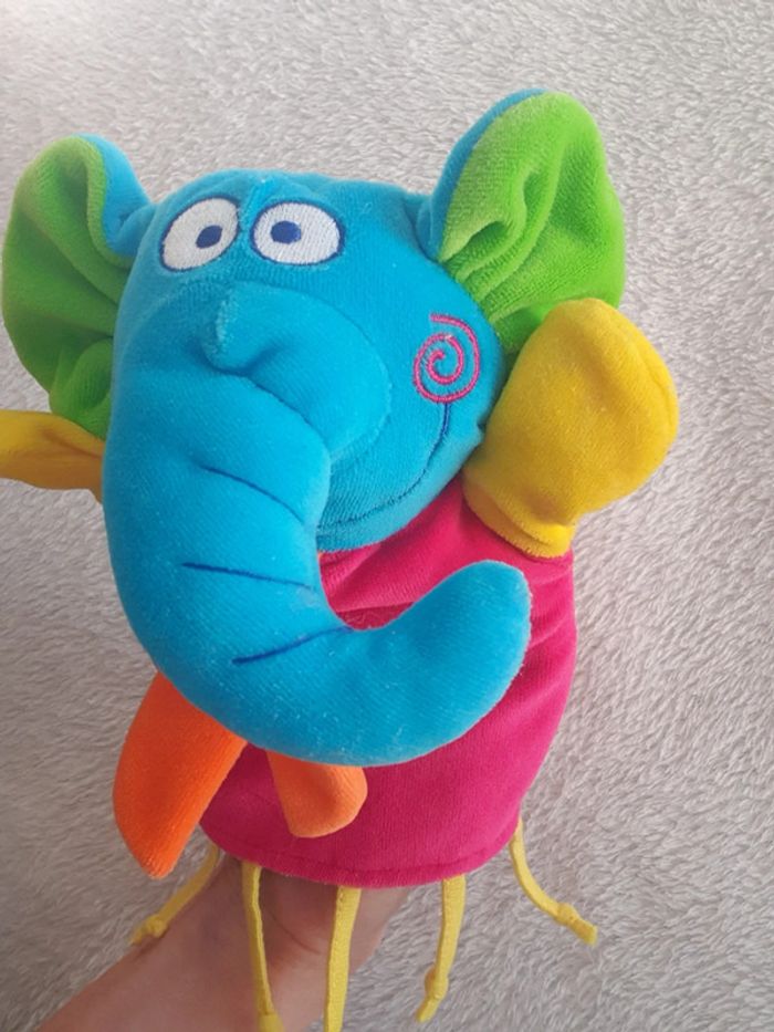 Marionnette éléphant - photo numéro 3