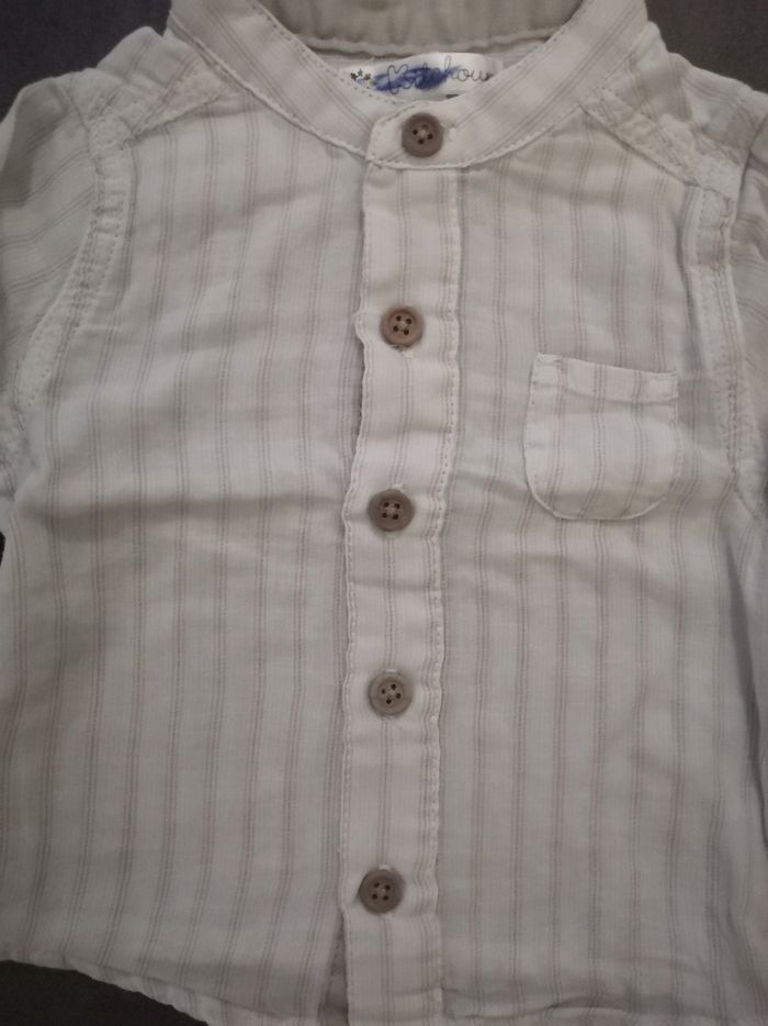 Chemise garçon 3 mois - photo numéro 3