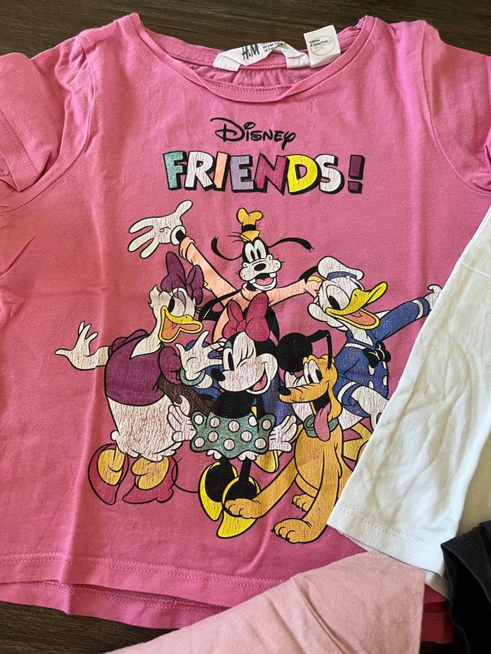 Lot 4 t-shirts Disney de chez H&M - photo numéro 8