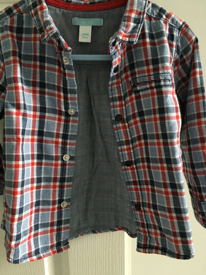 Chemise garçon manches longues Okaidi 18 mois - photo numéro 8