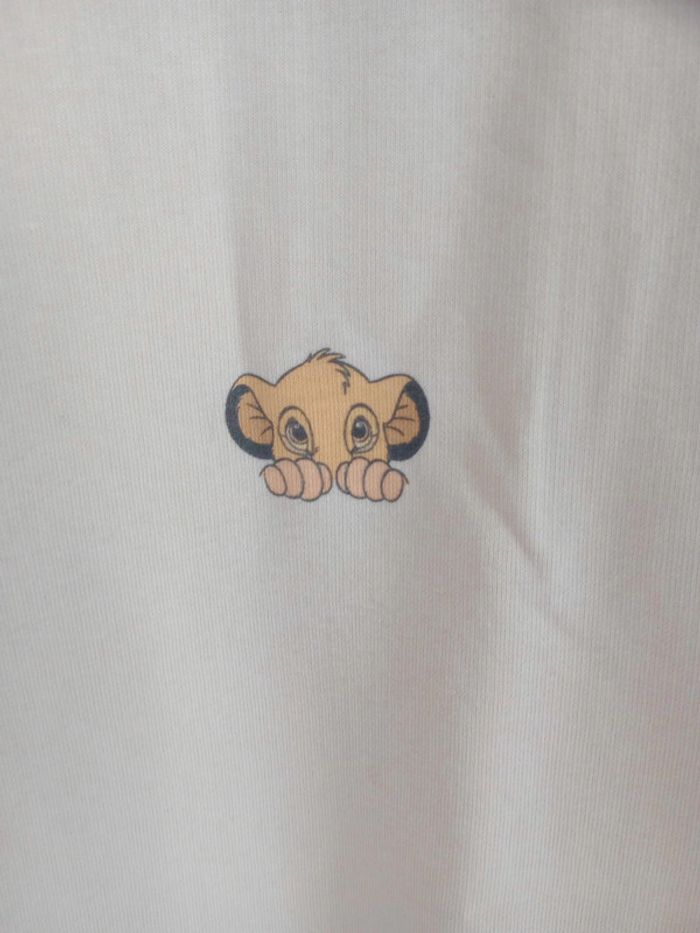 Sweat mixte crème L le Roi Lion c 78 - photo numéro 3